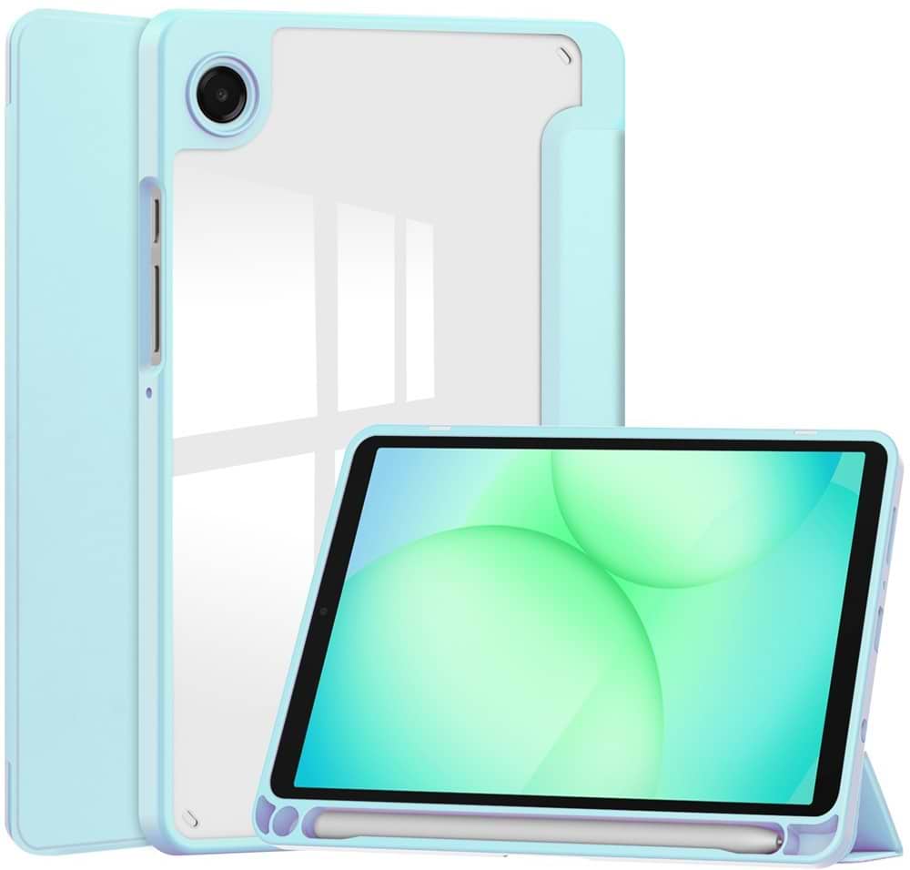 Чохол для планшету BeCover Soft Edge TPU з кріпленням for Samsung Galaxy Tab A11 SM-X133/X135 8.7" Light Blue (715562)
